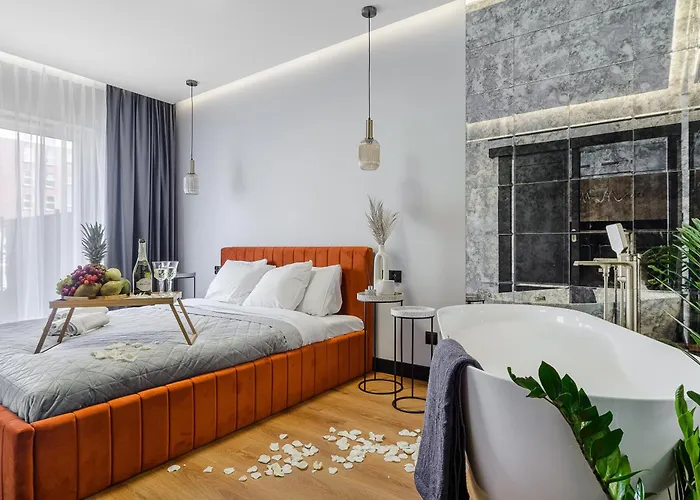 Lumina Luxury With Parking Lägenhet Łódź